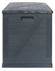 Rojaplast DRVENA kutija 420 L - grafit 164