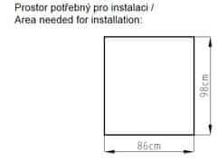 Rojaplast GARAŽA za robotsku kosilicu SMART A - metalna