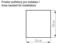 Rojaplast GARAŽA za robotsku kosilicu SMART B - metalna
