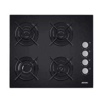 MPM  60GMG-08 plinska ploča, crno kaljeno staklo