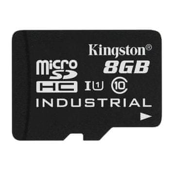 Kingston Industrial microSD 8GB Class 10 UHS-I U3 V30 A1 SD adapter SDCIT2/8GB memorijska kartica