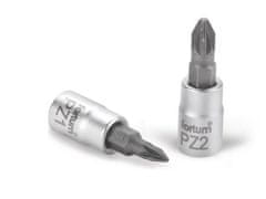 Fortum Utična glava (4701823) PZ, 1/4, PZ 3, L 37mm, CrV/S2