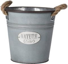 HOMESTYLING Lonac za cvijeće KO-FZ3000650 Decorative flower pot NATURE 21.5 x 20.5 cm