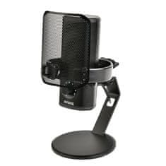 AIWA kondenzatorski USB mikrofon s stabilnim stolnim stalkom PDM-10 