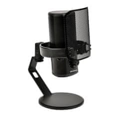 AIWA kondenzatorski USB mikrofon s stabilnim stolnim stalkom PDM-10 