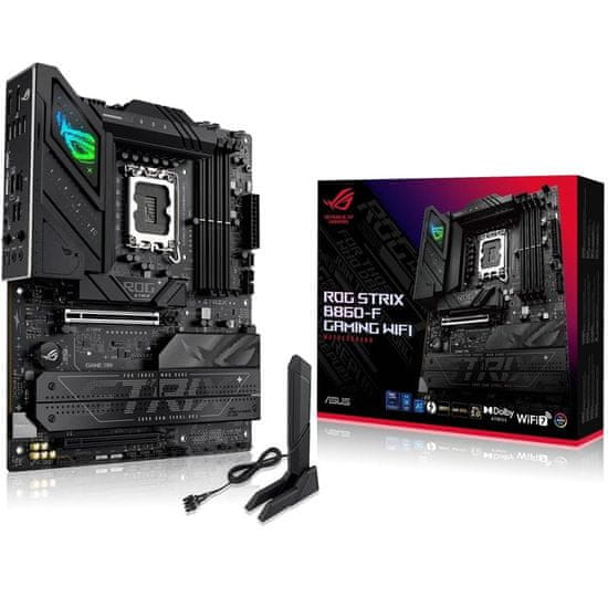 ASUS Rog Strix B860-F Gaming WiFi matična ploča, LGA1851, ATX (90MB1JG0-M0EAY0)