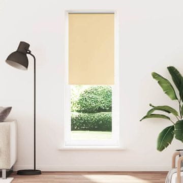 Vidaxl Zamračujuća rolo zavjesa bež 70x210 cm Širina tkanine 65,7 cm