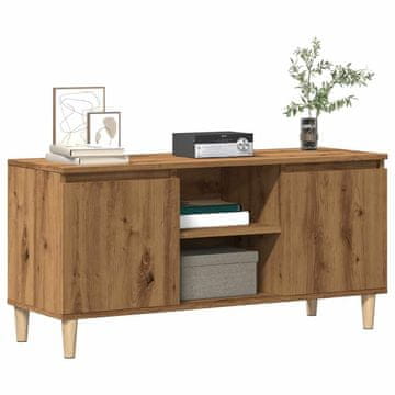 Vidaxl TV ormarić, Artisan hrast, 102x35x50 cm, materijal na bazi drva