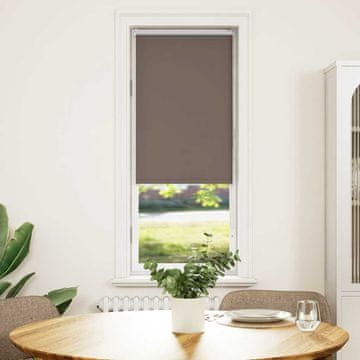 Vidaxl Rolo zavjesa za zamračivanje boje kave 55x175 cm Širina tkanine