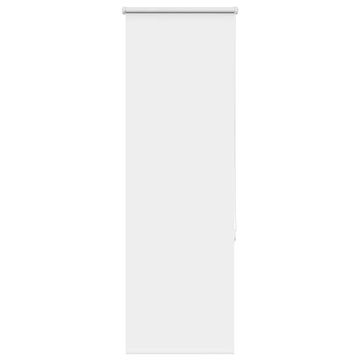 Vidaxl Rolo zavjesa Blackout bijela 50x150 cm Širina tkanine 45,7 cm