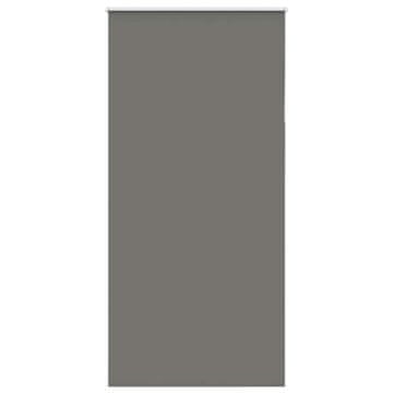 Vidaxl Roleta zaciemniająca szara 90x210 cm Szerokość tkaniny 85,7 cm
