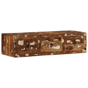 Vidaxl Zidni TV ormarić 100x32x25 cm Puno reciklirano drvo