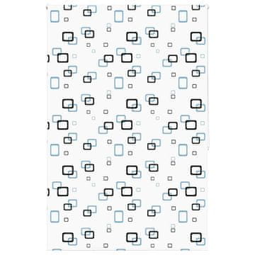 Vidaxl Rolo zavjesa za tuš 160x240 cm širina tkanine 156 cm