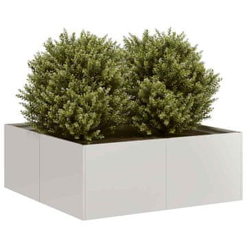 Vidaxl Tegla za cvijeće 80x80x30 cm Nehrđajući čelik