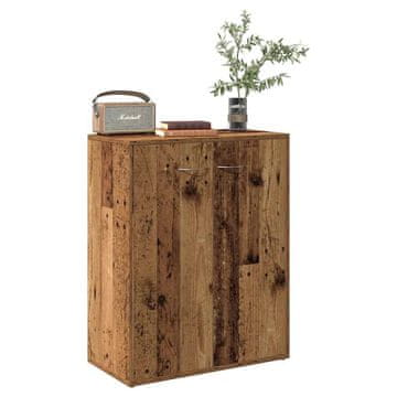 Vidaxl Ormarić, Staro drvo, 60x30x75 cm, Materijal na bazi drva