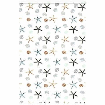 Vidaxl Rolo zavjesa za tuš s kazetom 150x240 cm širina tkanine 146 cm