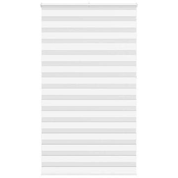 Vidaxl Zavjesa zebra 125x230 cm širina tkanine 120,9 cm poliester