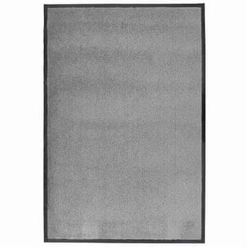 Vidaxl Otirač za vrata sivi 60x90 cm