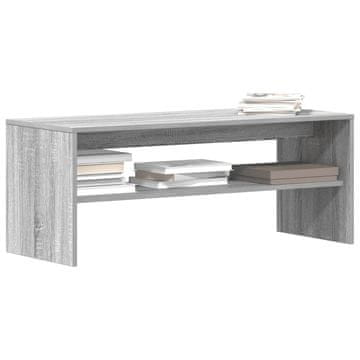 Vidaxl TV stalak, sivi hrast sonoma, 100x40x40 cm