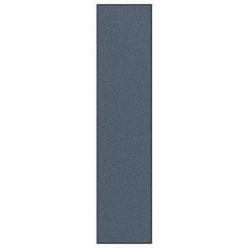 Vidaxl Otirač za vrata plavi 115x500 cm