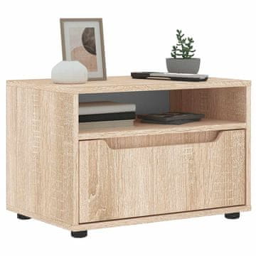 Vidaxl TV ormarić "VISNES" Sonoma hrast 60x40x38 cm Lijepljeno drvo