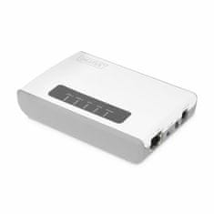 Digitus mrežni višenamjenski poslužitelj WiFi 2x USB bijeli DN-13024