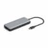 USB 3.2 Type-C 7-u-1 4K priključna stanica crna DA-70914