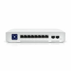 Ubiquiti mrežni prekidač switch 10 portova 2x 10G 8x1G PoE upravljani USW-Enterprise-8-PoE