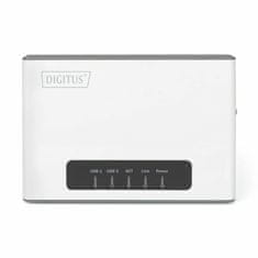 Digitus mrežni višenamjenski poslužitelj WiFi 2x USB bijeli DN-13024
