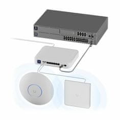 Ubiquiti mrežni prekidač switch 10 portova 2x 10G 8x1G PoE upravljani USW-Enterprise-8-PoE