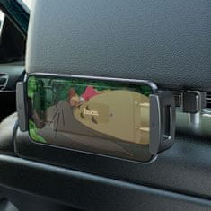 Hoco Headrest držač za autotelefon za zaslonu za glavu, crno
