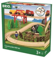 Brio 33909 Ruralni pejzaž set vlakića