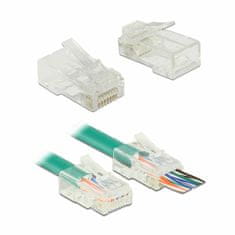 Delock RJ45 konektor CAT.5e UTP krimpovanje i rezanje pakiranje/20 86451