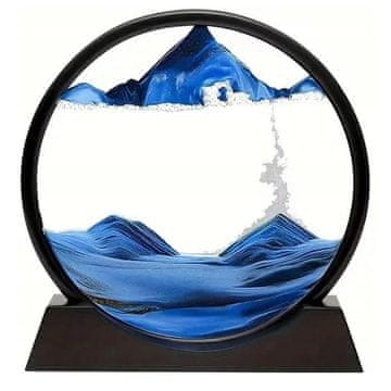 SATIS 3D stolno staklo oslikano pijeskom 18cm MIX