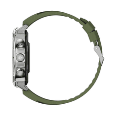 Garett Atom, pametni sat srebrni čelik (AMOLED, Bluetooth pozivi, 100+ sportskih načina)