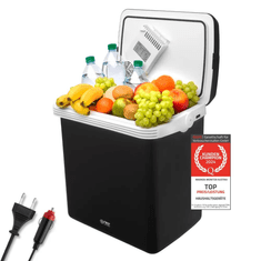 First Austria Prva 32L/25L torba za hlađenje, AC & DC, 49db, crno, er: e