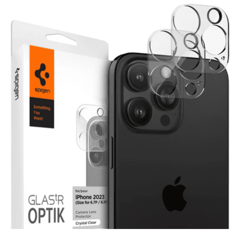Spigen tR EZ Fit Optik zaštitno staklo, prozirno, za iPhone 14 Pro, 2 komada (AGL05761)
