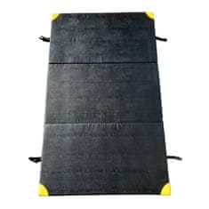 Master Prostirka sklopiva trodijelna PE Lightweight - 200 x 120 x 5 cm - crna