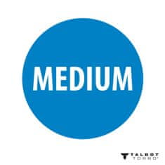 Talbot Torro Lopte za badminton Tech 350 Medium 6 kom - bijele