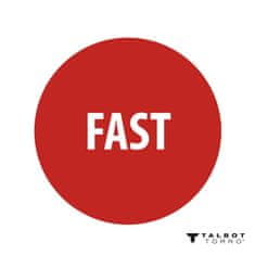 Talbot Torro Lopte za badminton Tech 350 Fast 3 kom - žute