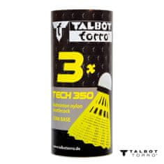 Talbot Torro Lopte za badminton Tech 350 Fast 3 kom - žute