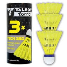 Talbot Torro Lopte za badminton Tech 350 Medium 3 kom - žute