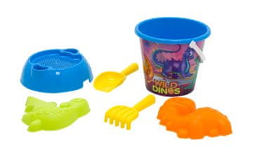 Adriatic Limenka s modelima dinosaura, set, 18 cm