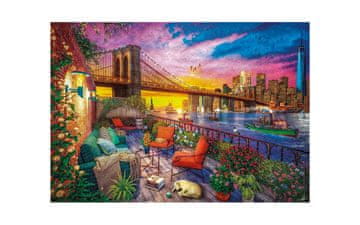 Clementoni Zalazak sunca na Manhattanovom balkonu - puzzle 3000 komada
