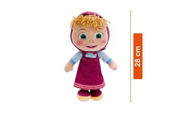 Giochi Preziosi Plush figura Masha, 28 cm, Masha i medvjed