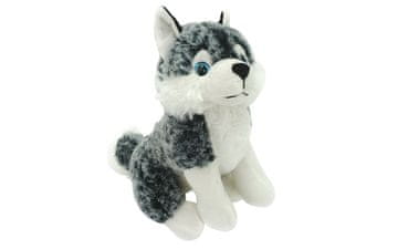 Unikatoy Husky sjedi, 26 cm