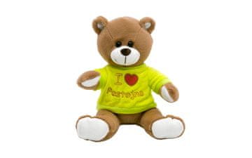 Unikatoy Medo s majicom I Love Postojna 20 cm