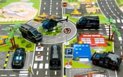 Unika Set policijskih vozila u koferu