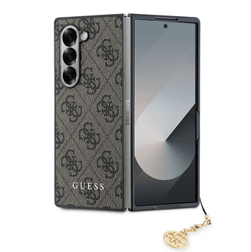 Guess GUHCZFD6GF4GBR silikonska maskica za Samsung Galaxy Z Fold 6 - smeđa