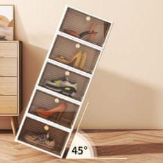 HOME & MARKER® Sklopiva kutija za pohranu s kotačićima – tekstilna kutija s poklopcem | ORGABOXWHEEL